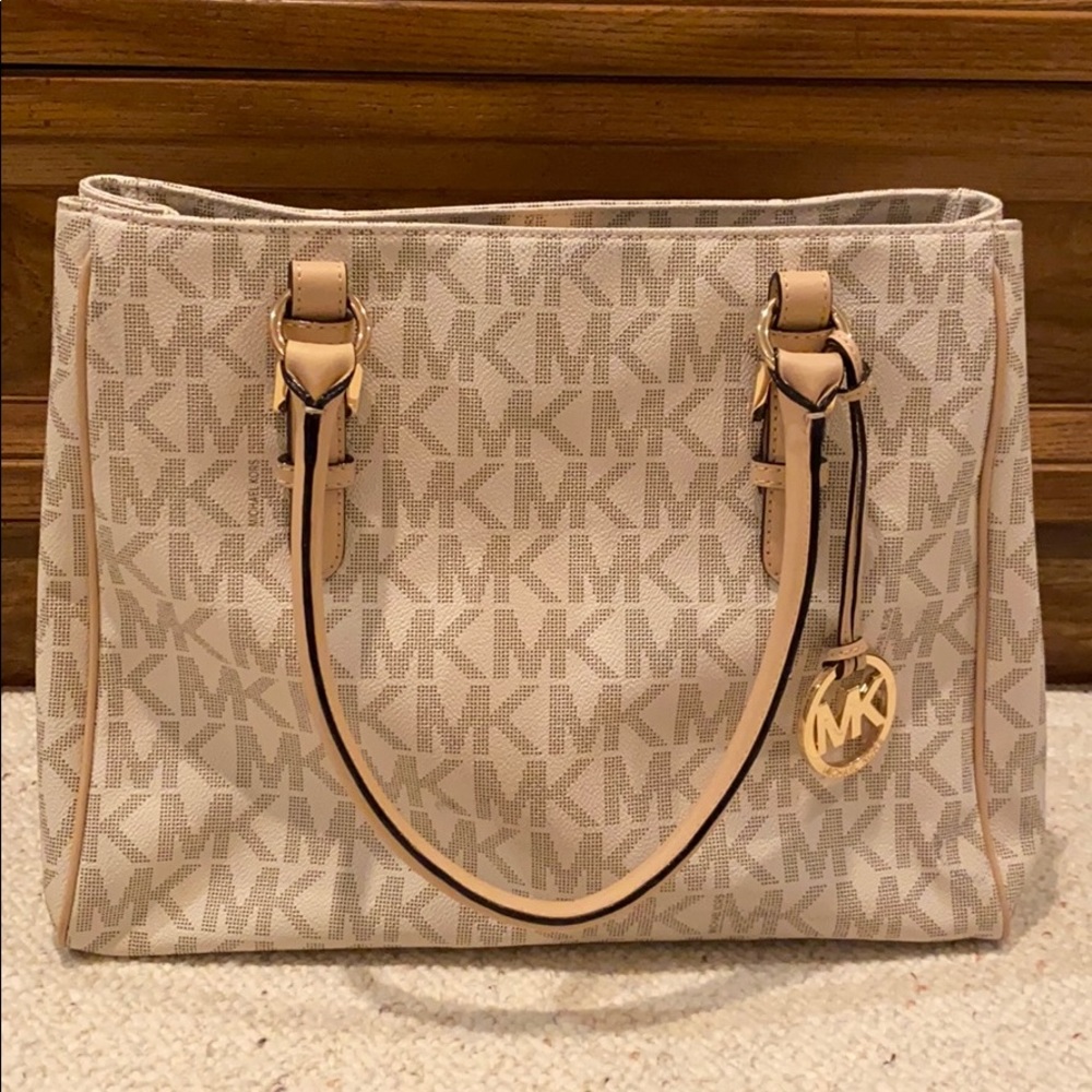 Michael Kors monogram tote bag